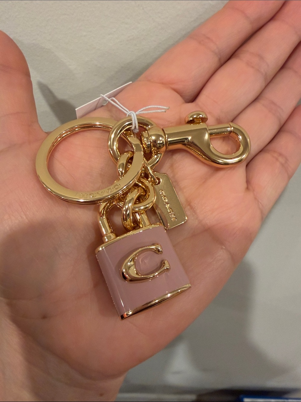 🎀COACH~Lock Bag Charm
